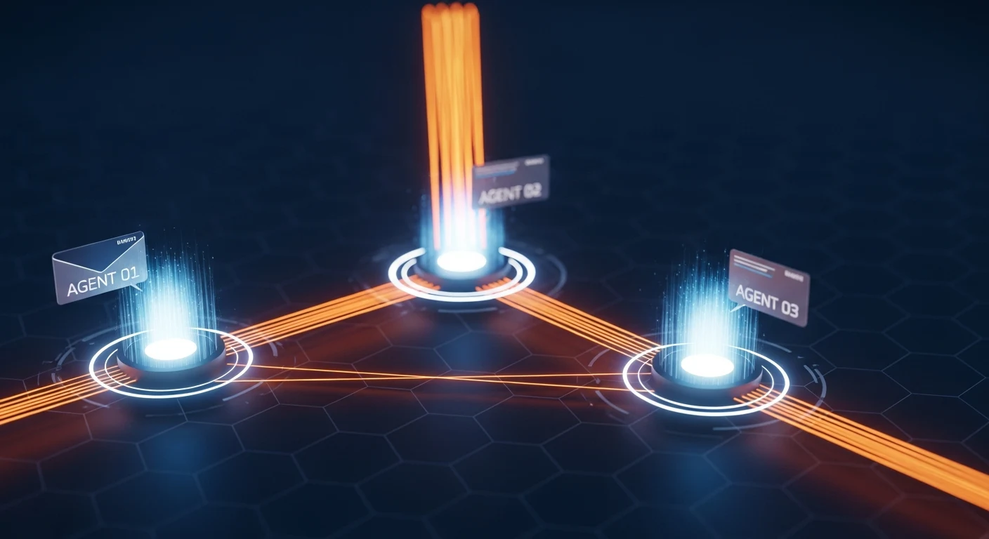 Three AI agents working in parallel to draft email replies